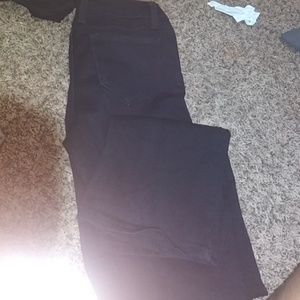 Boot cut black pants